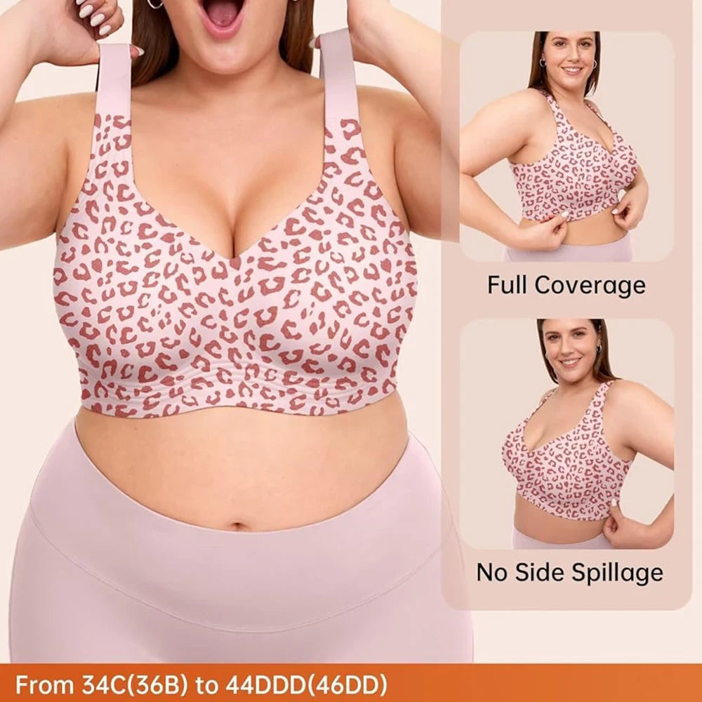 Plus Size Jelly Minimizer Bra